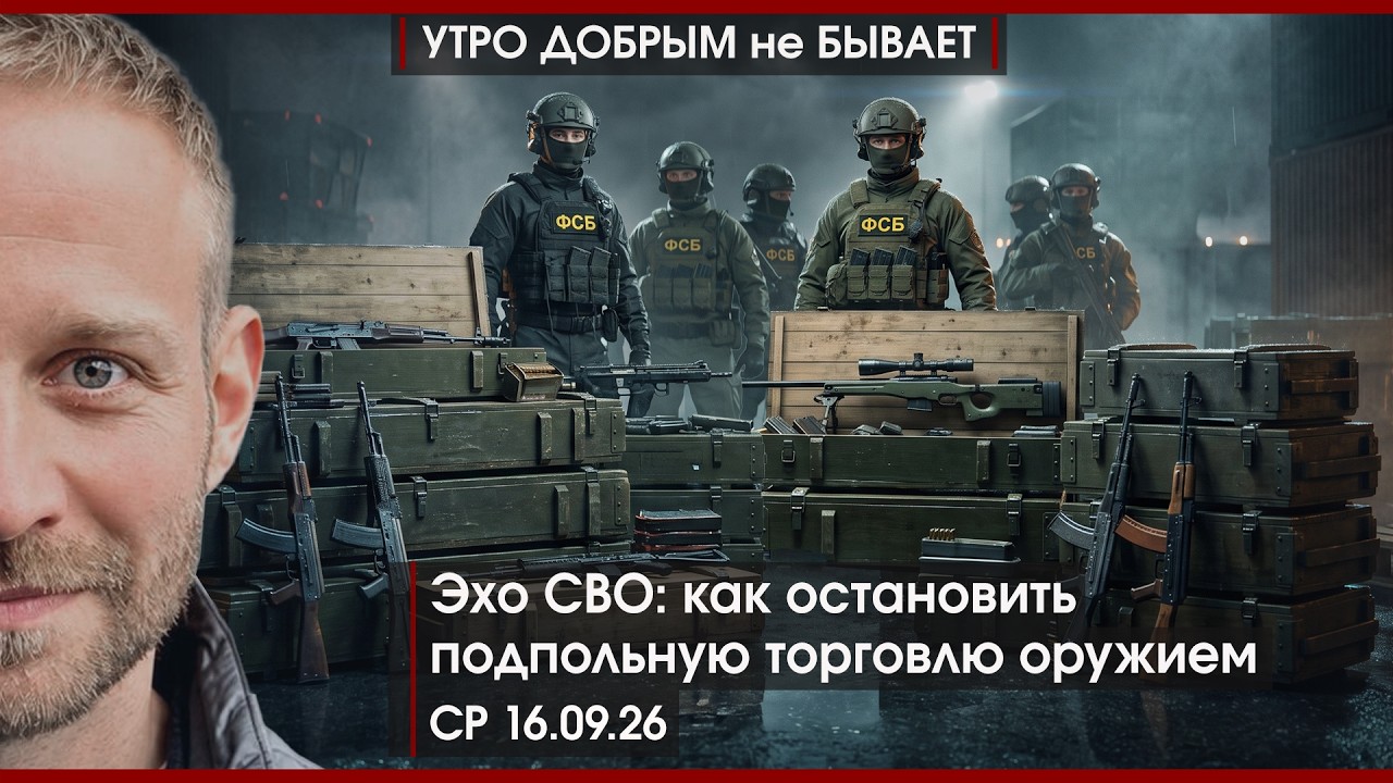Новое перемирие — миф? | ЕС заплатит за Иран | Эхо СВО: подпольные торговцы оружием | УДнБ |16.09.26