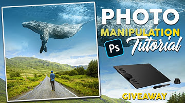 Photomanipulation Tutorial - Sky Whale - Adobe Photoshop CC 2021