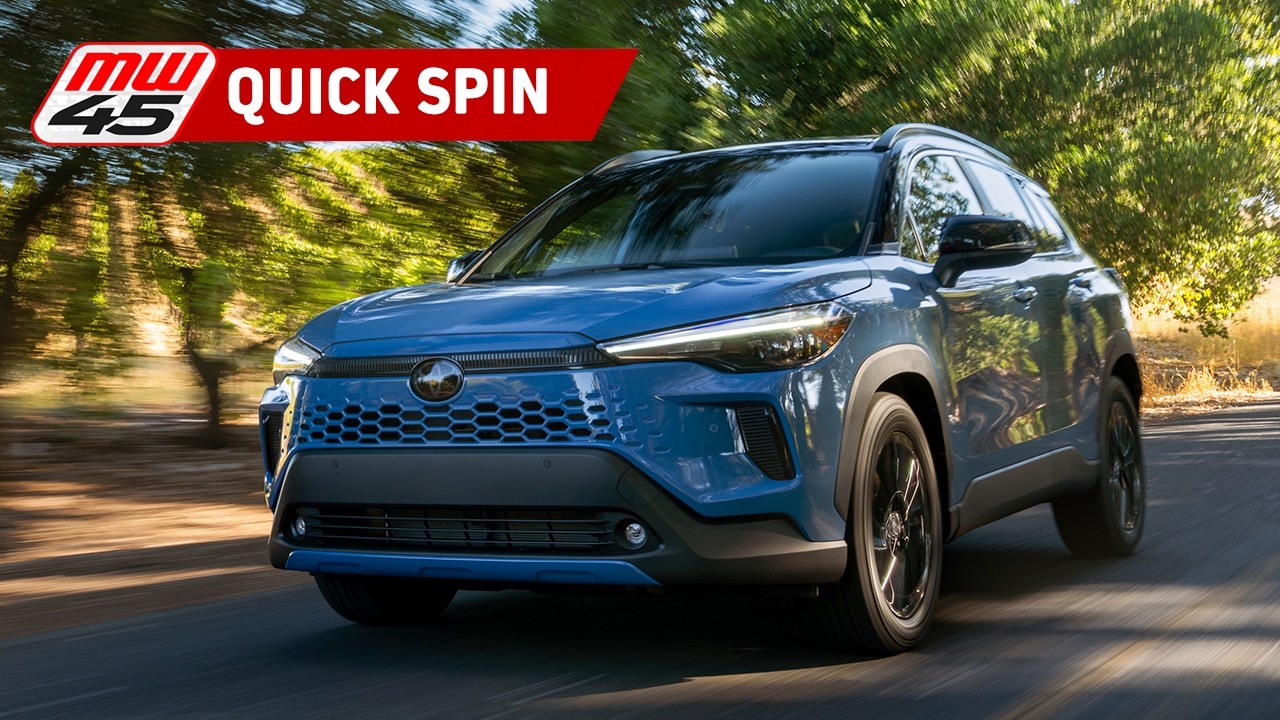 2026 Toyota Corolla Cross Hybrid | Quick Spin with MotorWeek – Video