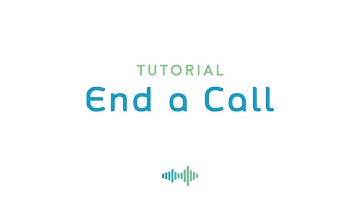 Avaya J169/179 - How to End a Call - Qbits Tutorial