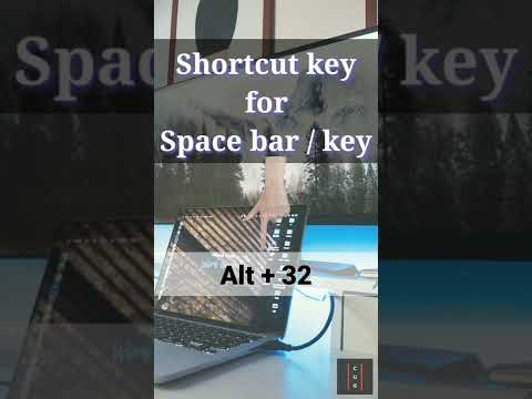 Space bar | space button shortcut key | keyboard key