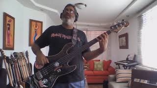 GRAND MAGUS -  I, THE JURY  - FRETLESS BASS COVER