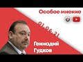 Особое мнение /  Геннадий Гудков // 01.06.21