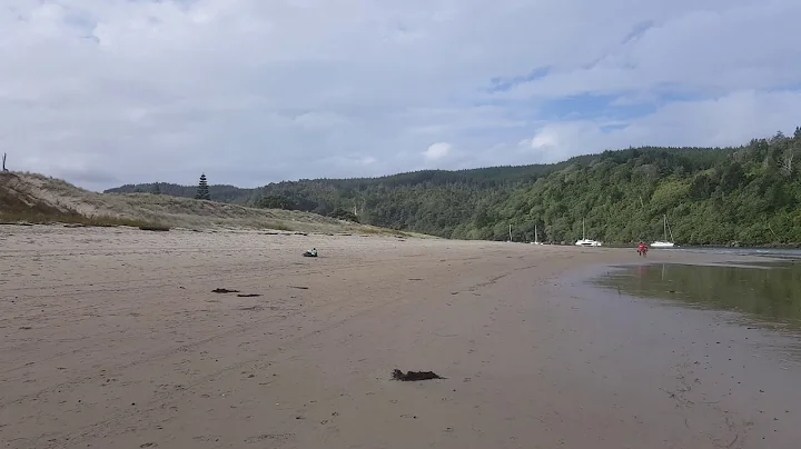 Whangamata Beach(Voted Number 1 beach of NZ), Coromandel, NZ-Video1