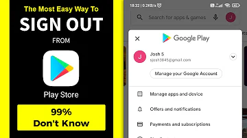 Google Play Store Sign Out | How To Sign Out from Google Play Store on Android