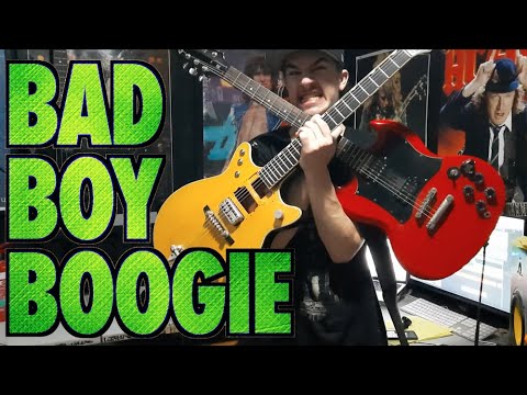 AC/DC - Bad Boy Boogie (Cover by James van Hest) - YouTube