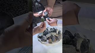 Just Normal things with Our Local Auction ❤️ Rubilite and Tourmaline Crystals