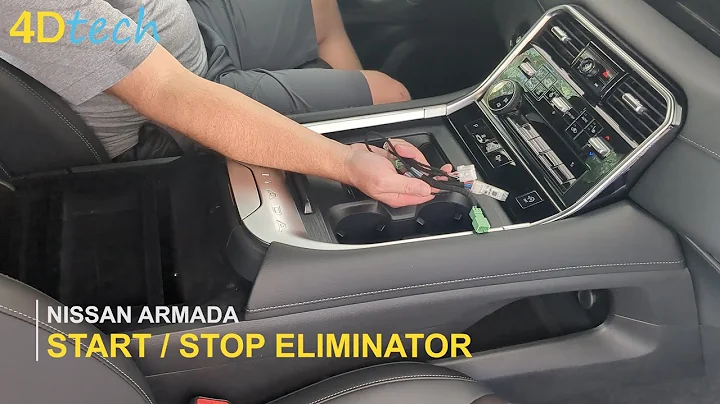 Nissan Armada DISABLE Auto Start/Stop Feature - Turn ON and OFF permanently! [2025-2026]