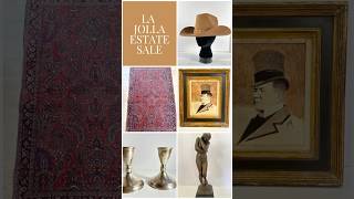 This La Jolla Estate Sale is full of unique treasures! ￼#lajolla #estatesales