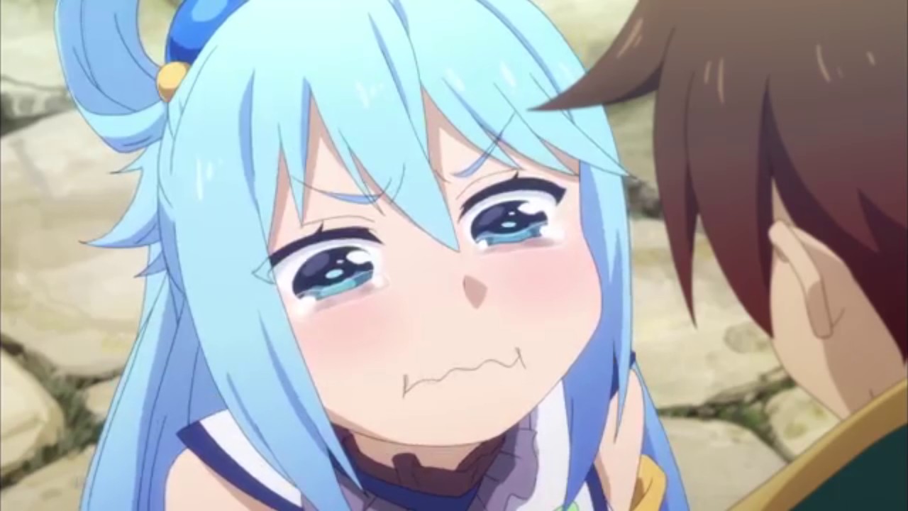 aqua&#39;s crying sounds like a baby seal - YouTube