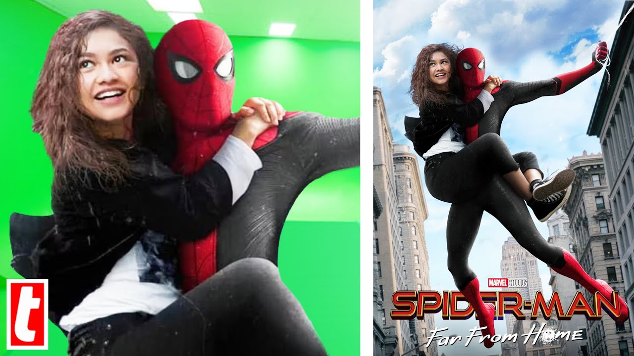 All of Zendaya's Behind the Scenes Experiences - YouTube