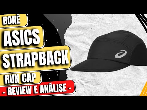 Boné Asics Strapback Run Cap 🏃 - REVIEW E ANÁLISE - YouTube