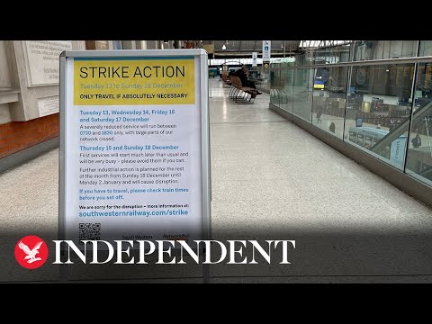 UK strikes: Month of rail chaos begins with first 48-hour action, as ...