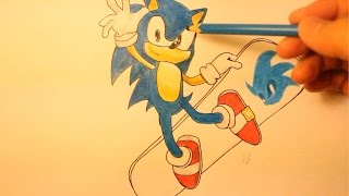 How to Draw Sonic The Hedgehog|Sonic Characters|Step By Step Easy|For Beginners|From Sonic Boom(How to Draw Sonic The Hedgehog|Sonic Characters|Step By Step Easy|For Beginners|From Sonic Boom is a video that will show you line by line how to draw ..., 2014-09-12T04:24:41.000Z)