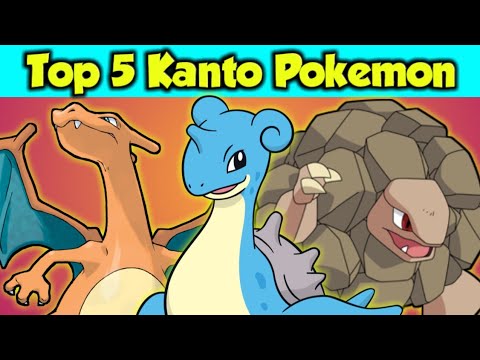 Top 5 STRONGEST Pokémon From Kanto Region