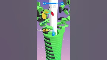 stack ball gameplay"level 43" #shorts #gameyardilu