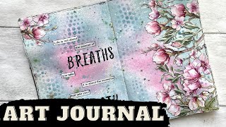 Mixed Media Art Journal - SPRING 🌸🌸🌸