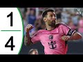 MESSI Double Goals - New England vs Inter Miami 1-4 Highlights & Goals 2024