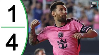 MESSI Double Goals - New England vs Inter Miami 1-4 Highlights & Goals 2024 image