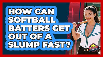 How Can Softball Batters Get Out Of A Slump Fast? - Softball Basics and Beyond