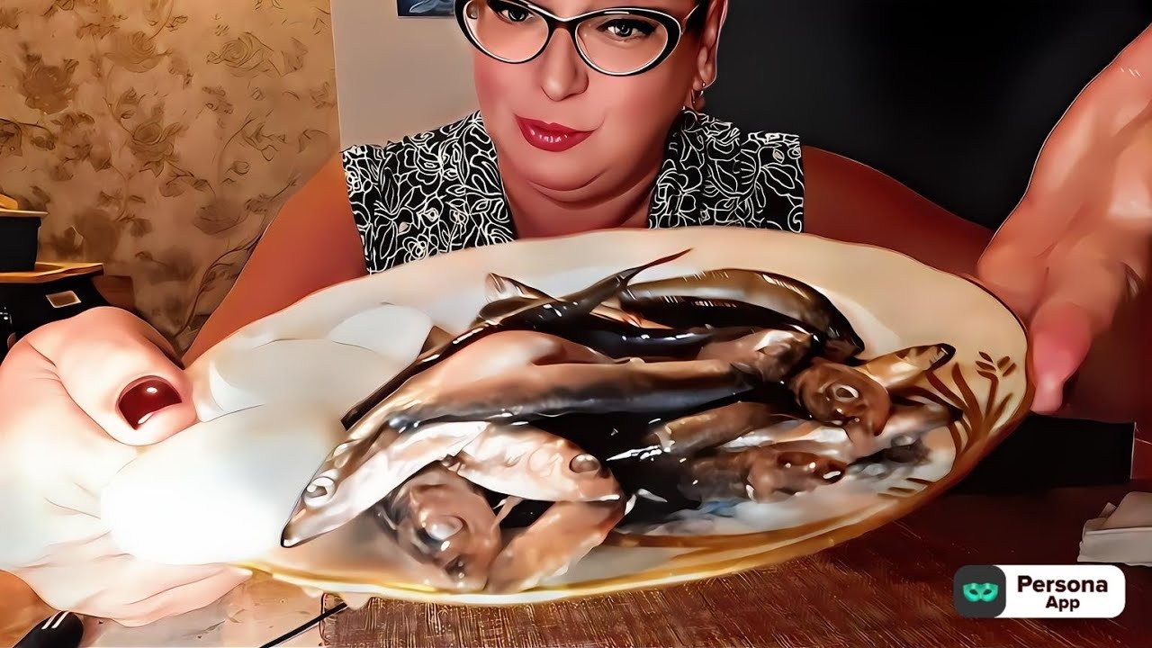 пожрем/Мукбанг килька в винной заливке/обжор и разговоры на камеру