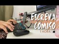 ESCREVA COMIGO: SPRINT DE 1 HORA COM 2 POMODOROS DE 30 MINUTOS #MêsLiterário #WorkWithMe