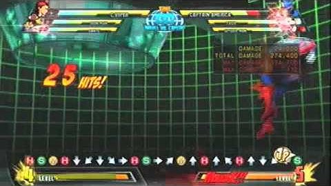 MvC3 - Viper Throw Combo