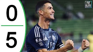 Cristiano Ronaldo & Joao Felix Show - Al Taawon vs Al Nassr 0-5 Extended Highlights & Goals 2025