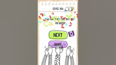 BRAIN TEST LEVEL 250 ANSWERS | Brain Test: Tricky Puzzles