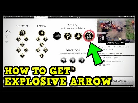 Ghost of Tsushima How to Get Explosive Arrow Legendary Combat Art - Mythic Tale Location