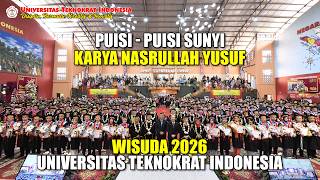 Poetry of Silent Verses - By Nasrullah Yusuf | Teknokrat Graduation 2026
