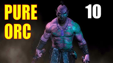 Skyrim HARDCORE PURE ORC BUILD Walkthrough - Part 10, Knifepoint Ridge, Embershard Mine