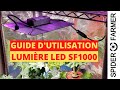  comment installer et utiliser la lampe led sf1000 du kit spider farmer pour dbutant