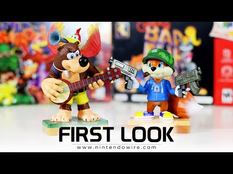 Video: Banjo-Kazooie In Conker Sta Najnovejši Dodatek K Amiibo Podobni Ponudbi Totaku