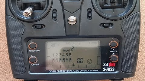 OMP Hobby M2 Evo - Futaba T6 Transmitter Settings