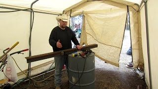 DIY landscape rake build DAY 1! Cat 0/1