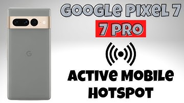 Google Pixel 7, Pro Active Mobile Hotspot ||  How to use Mobile Hotspot || How To Enable Hotspot