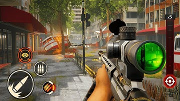 Sniper Zombie 3D Shooting Game - 3D Shooting Game - Android Gameplay#1