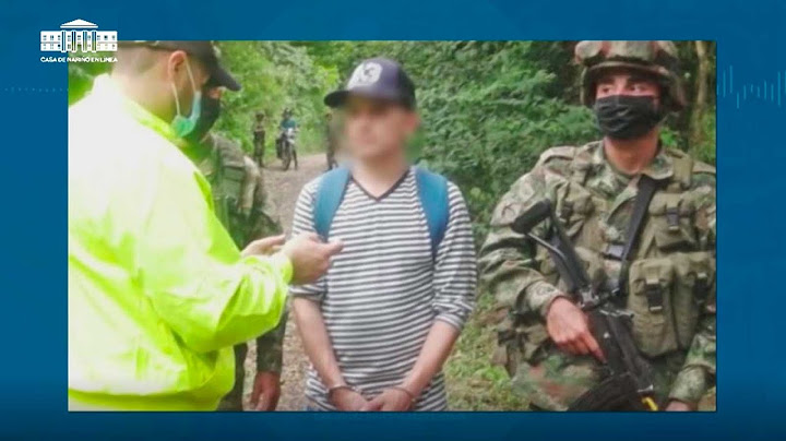 Seguridad. Captura de alias Machín es un duro golpe a disidencias de Farc