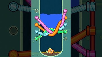 Save the fish game pull the pin fish rescue mobile game walkthrough// fish game 7178