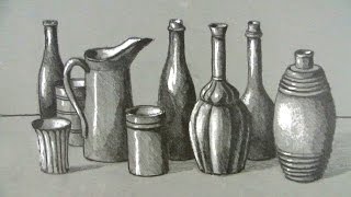 How to Draw a Still Life: Bottles and Jugs