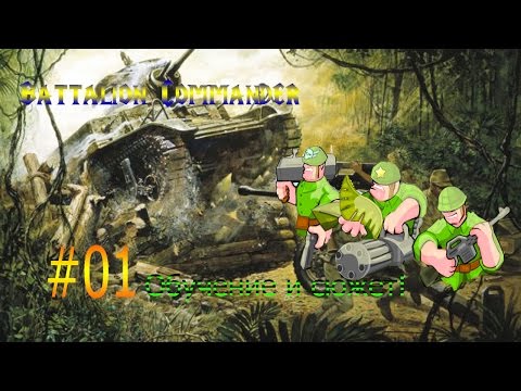 Прохождение Battalion Commander #01 Обучение и сюжет!