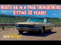 Driving Route 66 in BARN FIND 1966 Thunderbird!