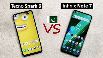 Tecno Spark 6 vs Infinix Note 7 Full Comparison and Price in Pakistan 🔥🔥