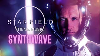 Starfield Main Theme Music Soundtrack | Synthwave Version