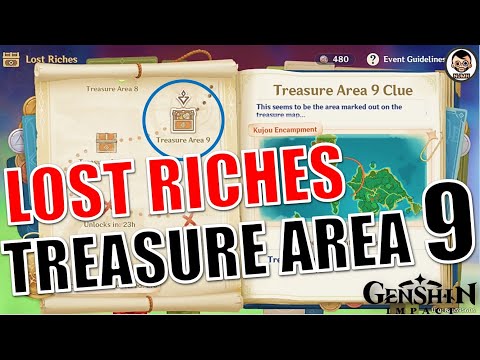 Lost Riches: Treasure Area 9 (Easy Guide) | Genshin Impact