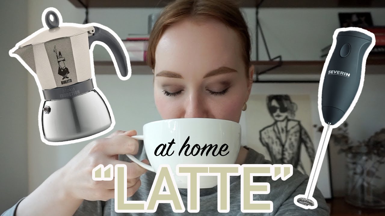 How to make Latte art with Bialetti Brikka and Coffee press 