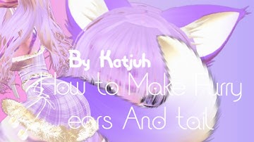 How to make a Furry Tail and ears on IMVU!