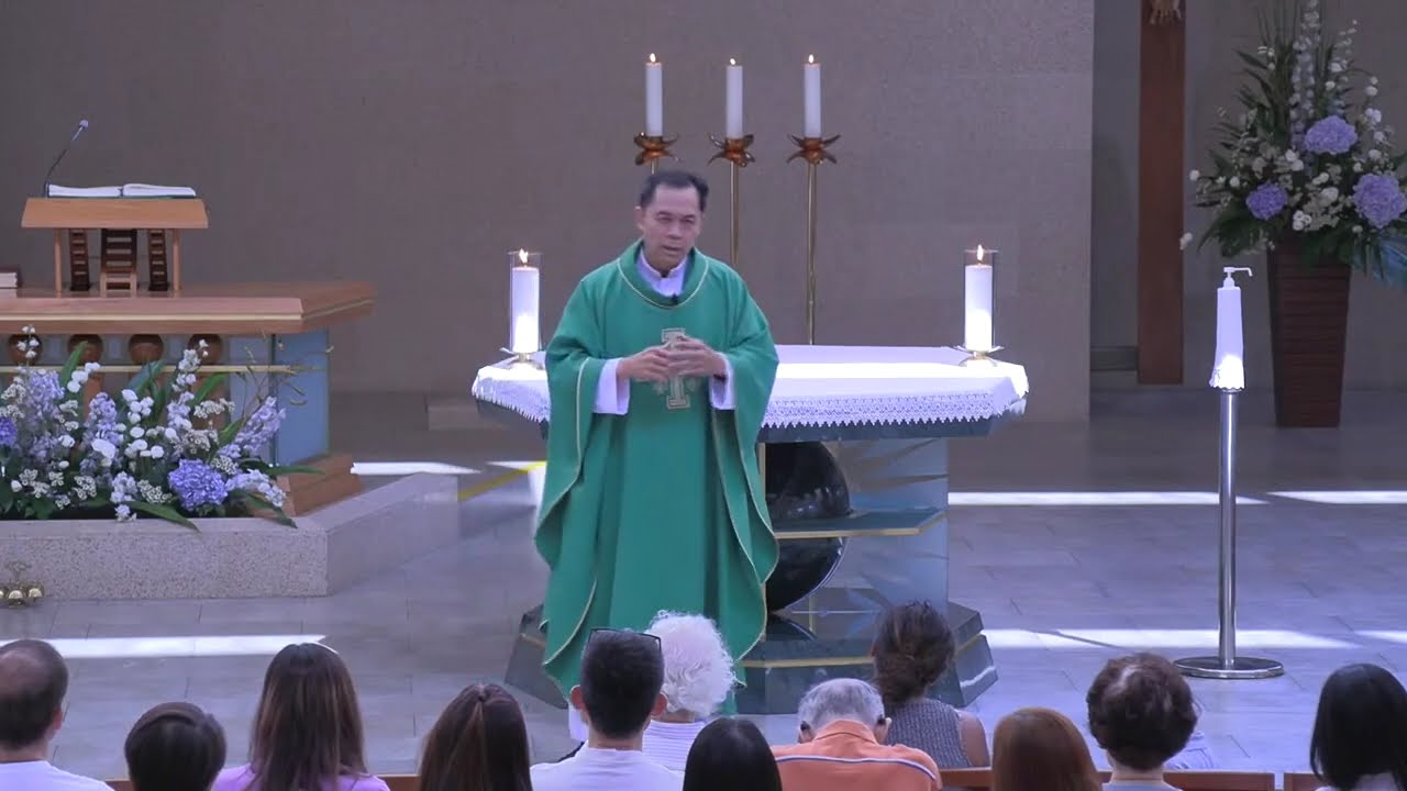 Mass 4pm - 17Aug2025 Fr Colin Tan SJ Serrmon