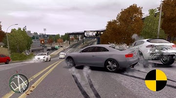 GTA 4 Crash Testing Real Car Mods Ep.12